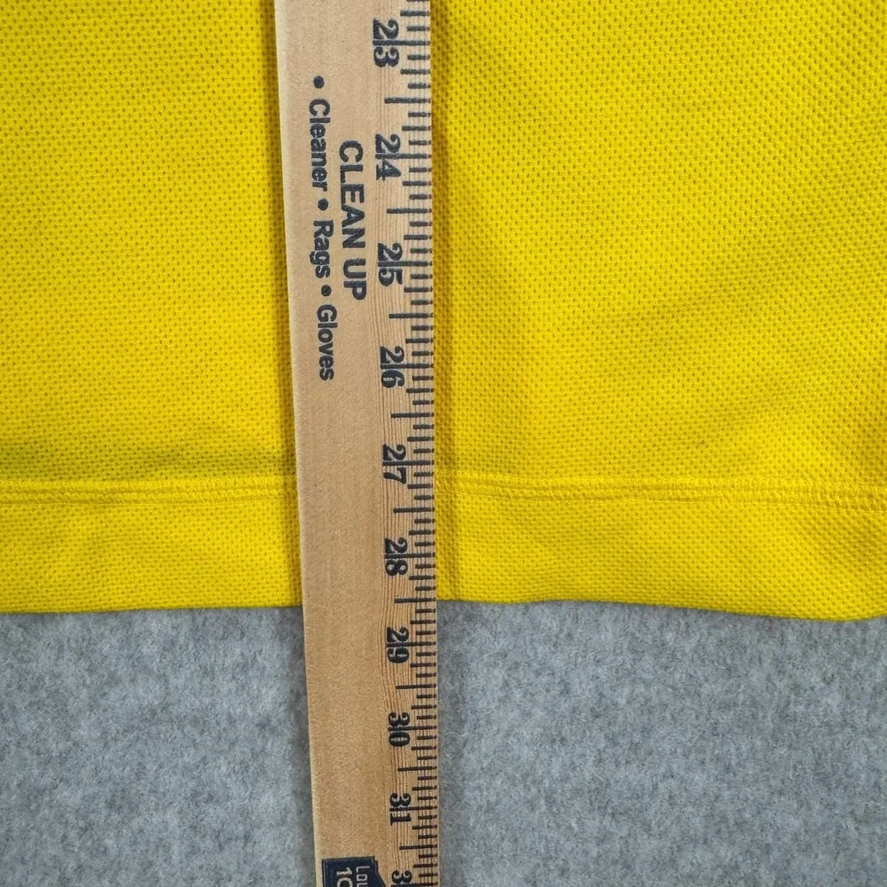 Banana Republic Hoodie Mens XL Yellow Core Temp Lightweight Pullover Jersey NEW